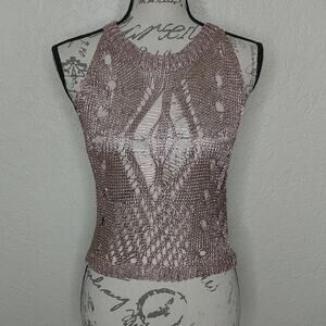 Hot & Delicious Sleeveless Knit Top Size M/L